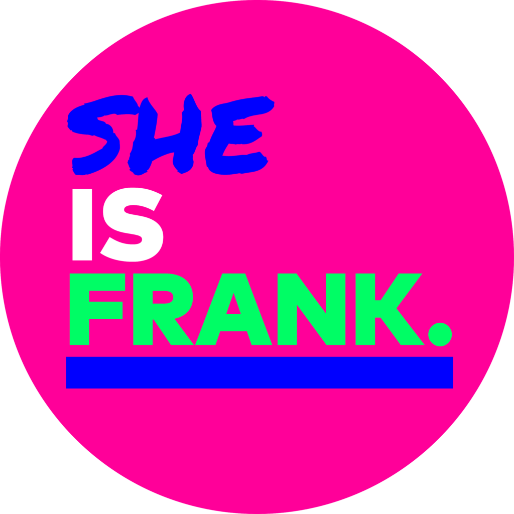 Logo SHE IS FRANK