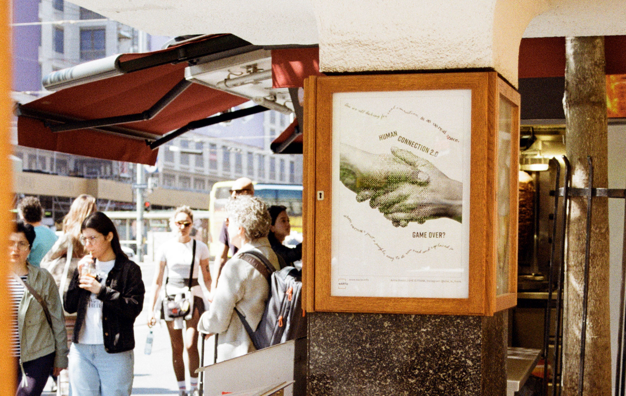 Ausstellungposter Human Connection 2.0