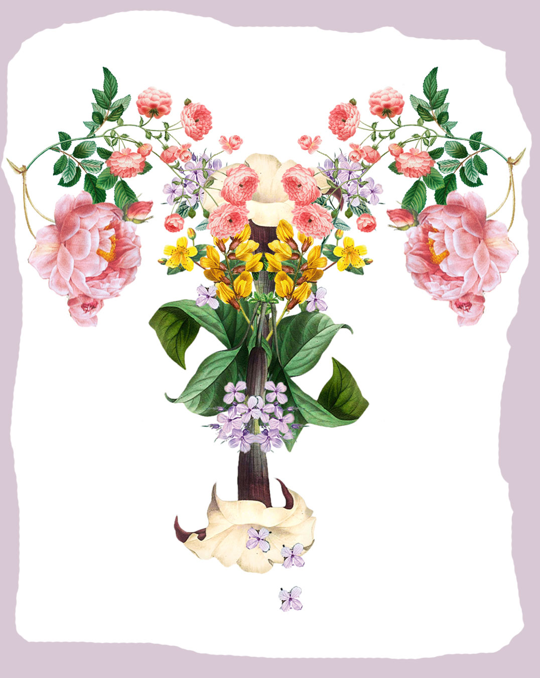 Flower Uterus Detail