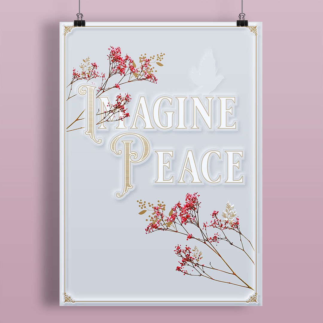 Imagine Peace Poster